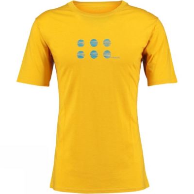 Playeras Ayacucho Dots Hombre Amarillo - Chile EPF760124